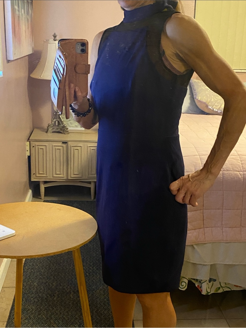 INC International Concepts Navy and black Dress